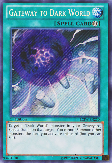 Gateway to Dark World [LCJW-EN250] Secret Rare | Game Master's Emporium (The New GME)