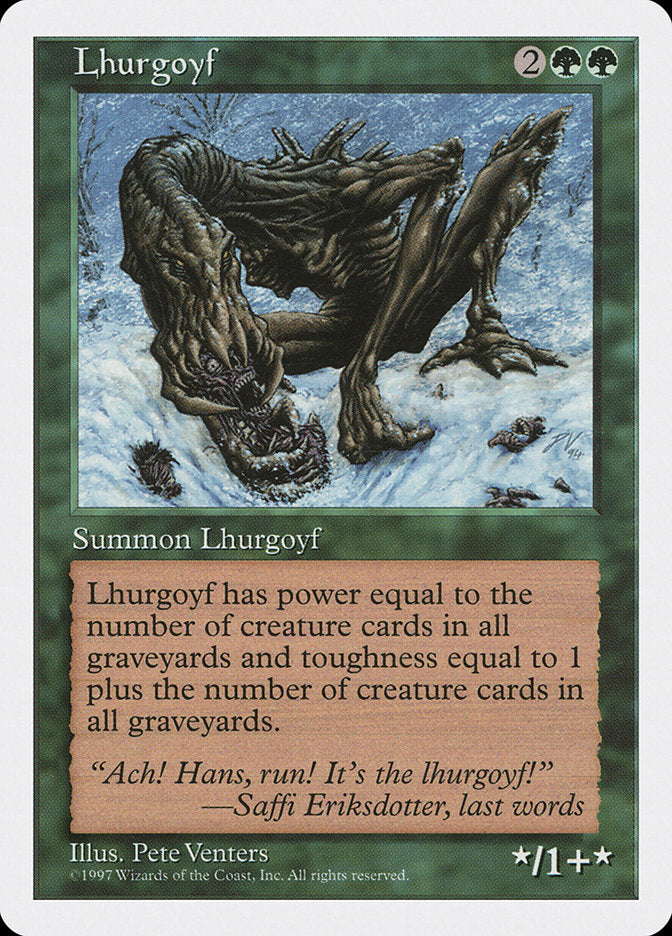 Lhurgoyf [Fifth Edition] | Game Master's Emporium (The New GME)