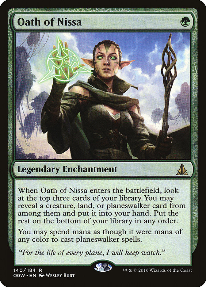 Oath of Nissa [Oath of the Gatewatch] | Game Master's Emporium (The New GME)