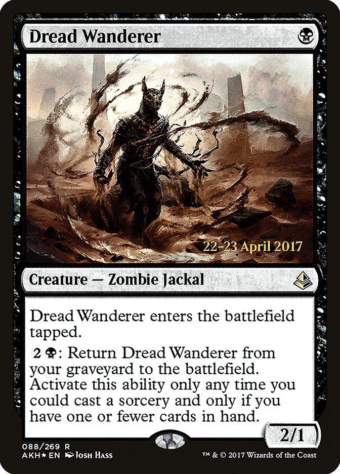 Dread Wanderer [Amonkhet Prerelease Promos] | Game Master's Emporium (The New GME)