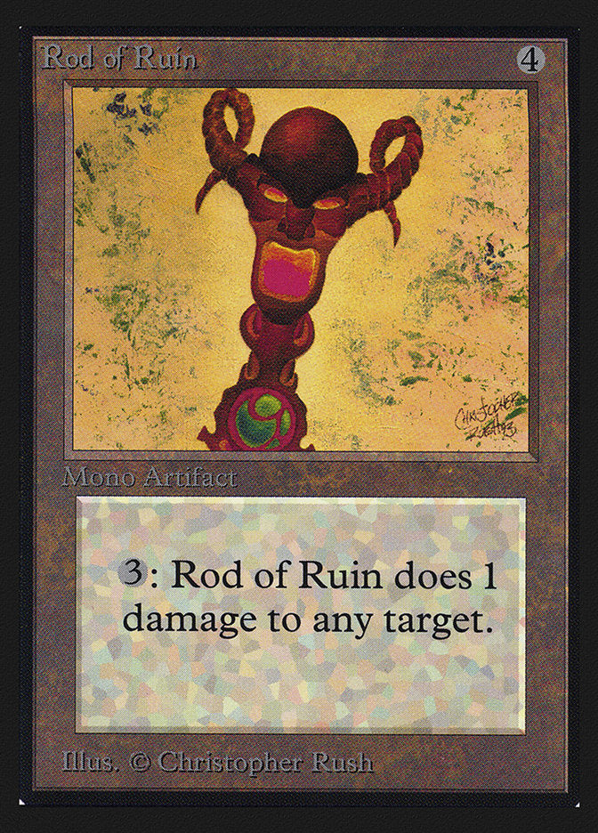 Rod of Ruin [Collectors' Edition] | Game Master's Emporium (The New GME)