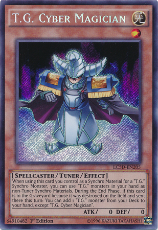 T.G. Cyber Magician [LC5D-EN205] Secret Rare | Game Master's Emporium (The New GME)