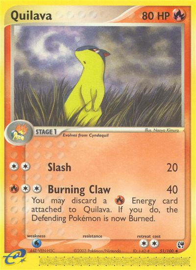 Quilava (51/100) [EX: Sandstorm] | Game Master's Emporium (The New GME)