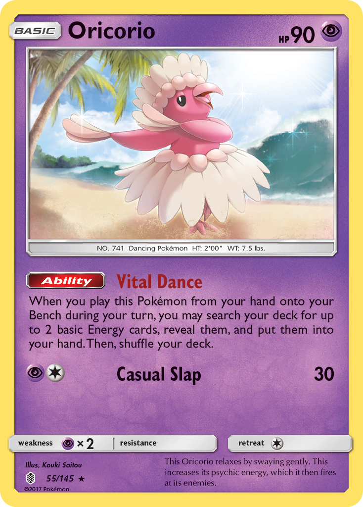 Oricorio (55/145) [Sun & Moon: Guardians Rising] | Game Master's Emporium (The New GME)