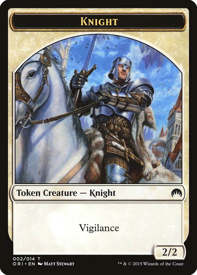 Knight Token [Magic Origins Tokens] | Game Master's Emporium (The New GME)