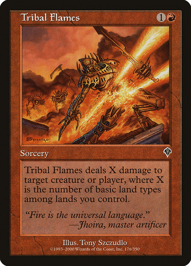 Tribal Flames [Invasion] | Game Master's Emporium (The New GME)