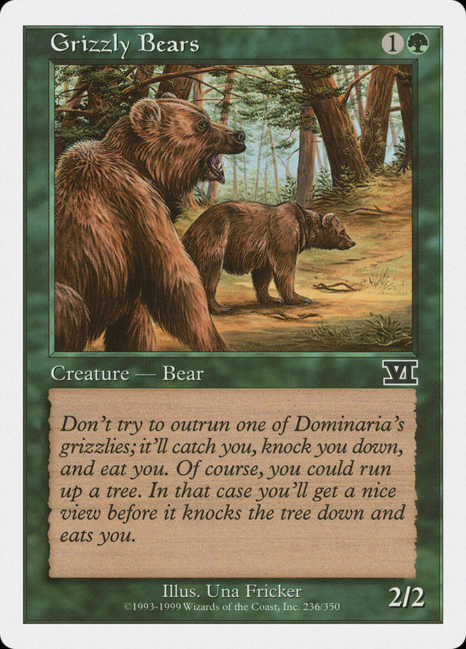 Grizzly Bears [Classic Sixth Edition] | Game Master's Emporium (The New GME)