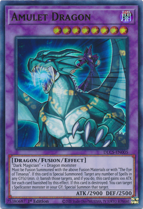 Amulet Dragon [DLCS-EN005] Ultra Rare | Game Master's Emporium (The New GME)