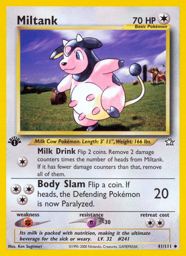 Miltank (41/111) [Neo Genesis 1st Edition] | Game Master's Emporium (The New GME)