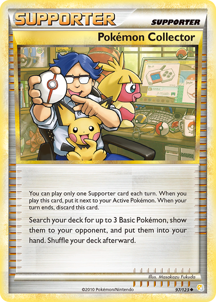 Pokemon Collector (97/123) [HeartGold & SoulSilver: Base Set] | Game Master's Emporium (The New GME)