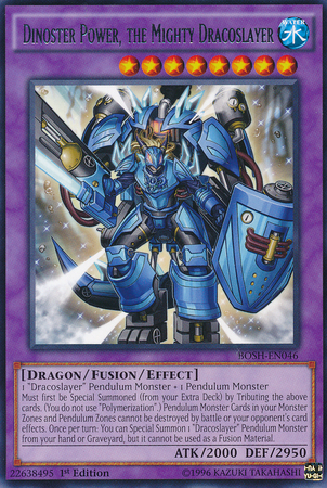 Dinoster Power, the Mighty Dracoslayer [BOSH-EN046] Rare | Game Master's Emporium (The New GME)