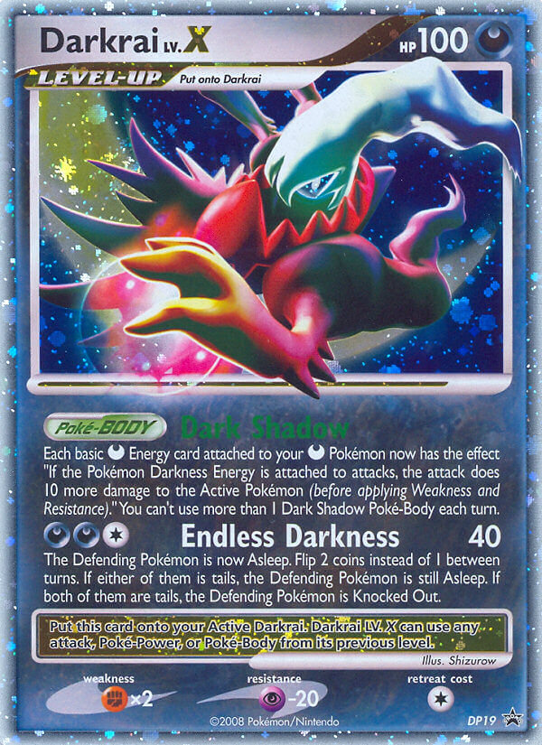Darkrai LV.X (DP19) [Diamond & Pearl: Black Star Promos] | Game Master's Emporium (The New GME)