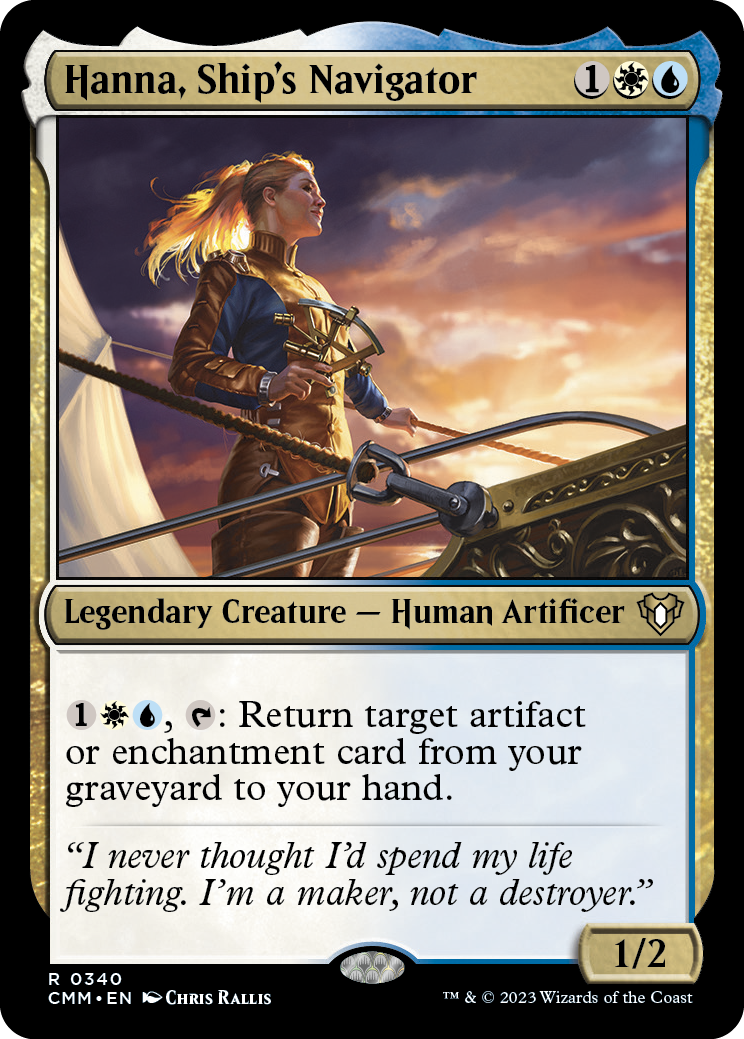 Hanna, Ship's Navigator [Commander Masters] | Game Master's Emporium (The New GME)