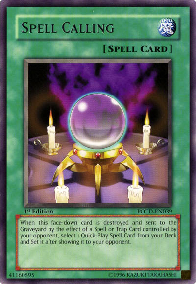 Spell Calling [POTD-EN039] Rare | Game Master's Emporium (The New GME)