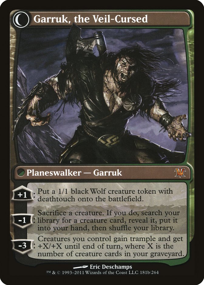 Garruk Relentless // Garruk, the Veil-Cursed [Innistrad] | Game Master's Emporium (The New GME)