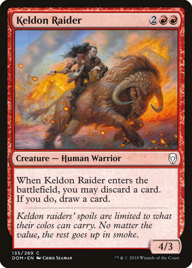 Keldon Raider [Dominaria] | Game Master's Emporium (The New GME)