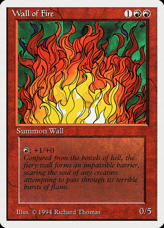 Wall of Fire [Summer Magic / Edgar] | Game Master's Emporium (The New GME)