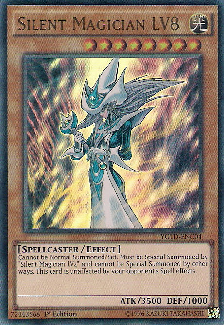 Silent Magician LV8 [YGLD-ENC04] Ultra Rare | Game Master's Emporium (The New GME)