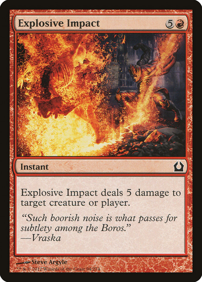 Explosive Impact [Return to Ravnica] | Game Master's Emporium (The New GME)