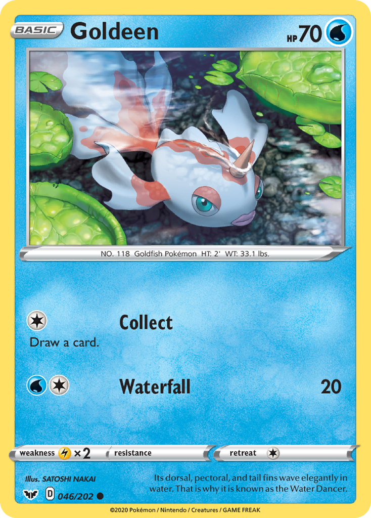 Goldeen (046/202) [Sword & Shield: Base Set] | Game Master's Emporium (The New GME)