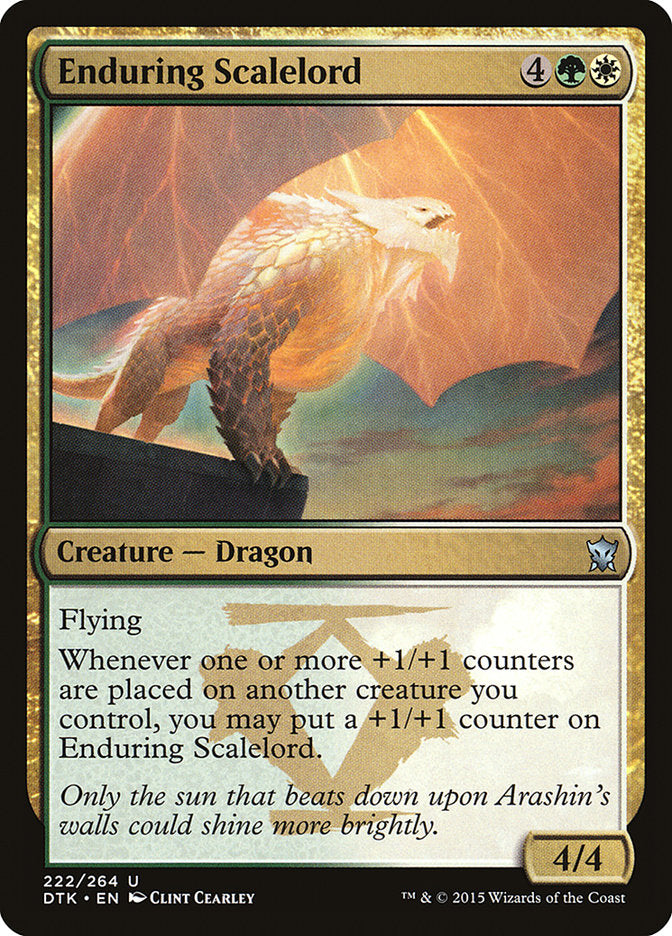Enduring Scalelord [Dragons of Tarkir] | Game Master's Emporium (The New GME)