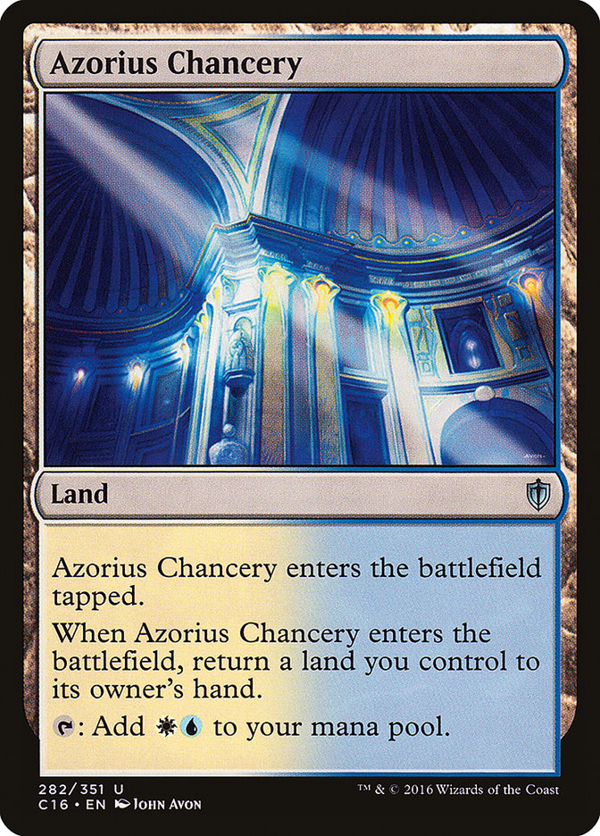 Azorius Chancery [Commander 2016] | Game Master's Emporium (The New GME)