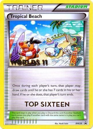 Tropical Beach (BW28) (Top 16) [Black & White: Black Star Promos] | Game Master's Emporium (The New GME)