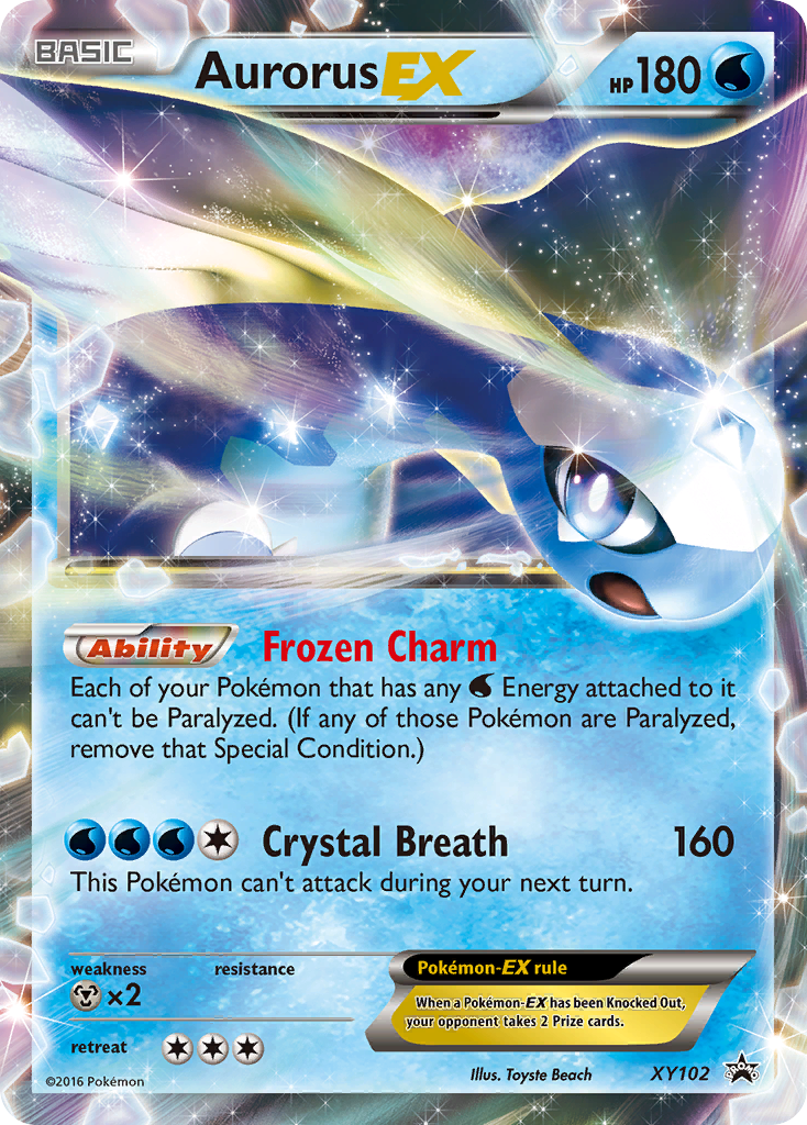 Aurorus EX (XY102) [XY: Black Star Promos] | Game Master's Emporium (The New GME)