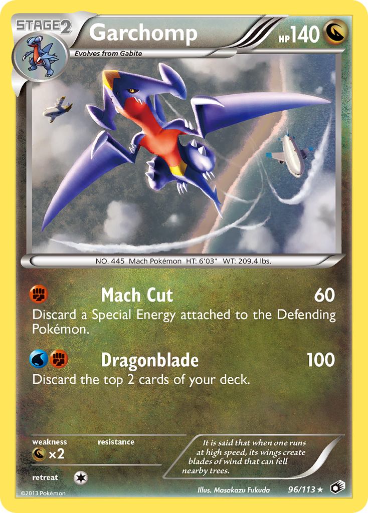 Garchomp (96/113) [Black & White: Legendary Treasures] | Game Master's Emporium (The New GME)