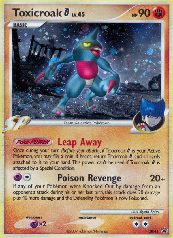 Toxicroak G (DP41) [Diamond & Pearl: Black Star Promos] | Game Master's Emporium (The New GME)