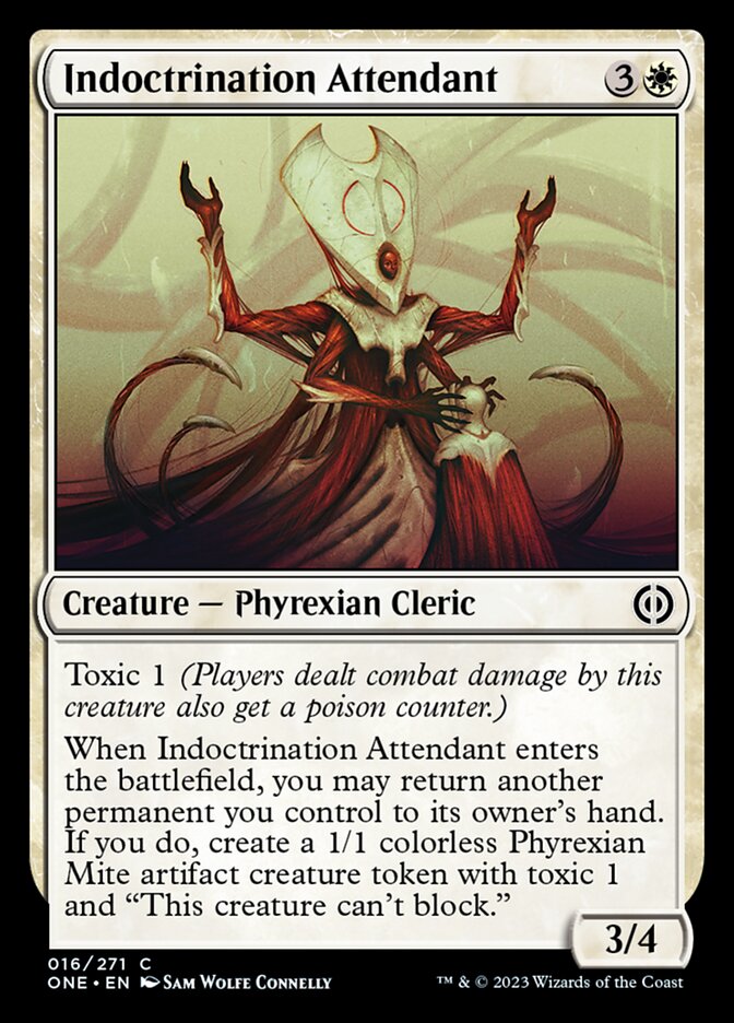 Indoctrination Attendant [Phyrexia: All Will Be One] | Game Master's Emporium (The New GME)