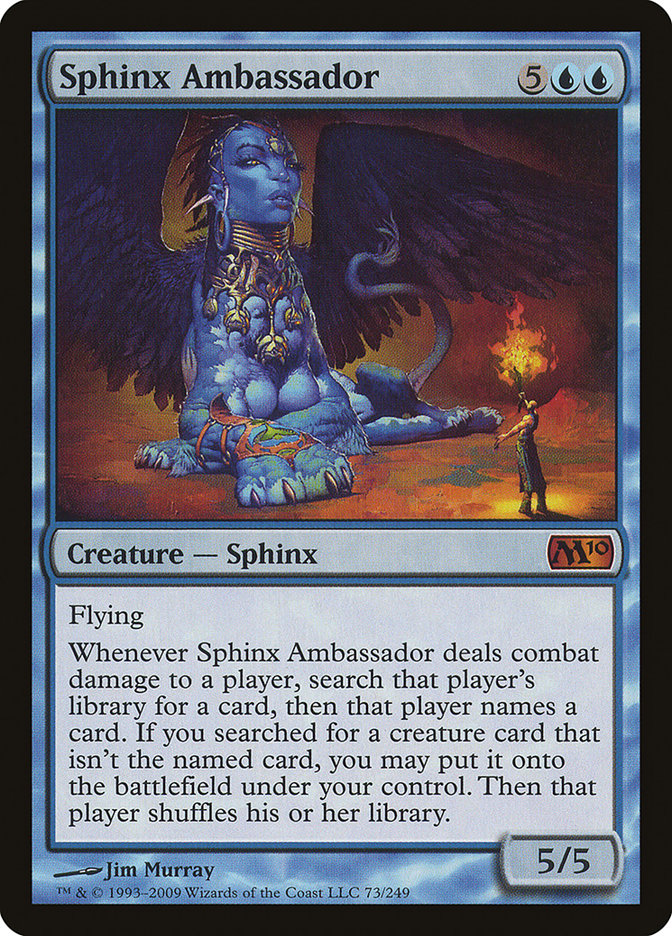 Sphinx Ambassador [Magic 2010] | Game Master's Emporium (The New GME)