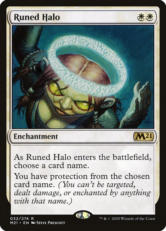 Runed Halo [Core Set 2021] | Game Master's Emporium (The New GME)