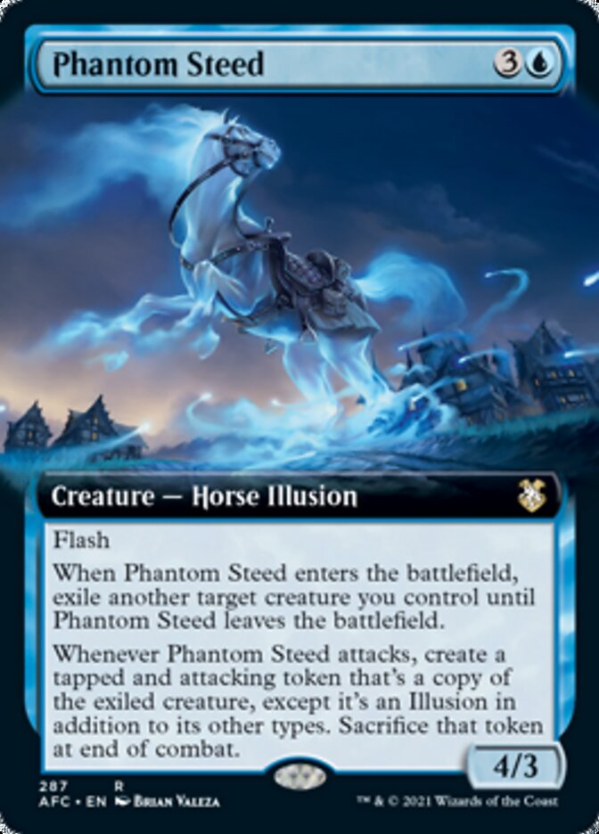 Phantom Steed (Extended Art) [Dungeons & Dragons: Adventures in the Forgotten Realms Commander] | Game Master's Emporium (The New GME)