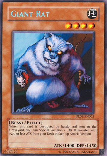 Giant Rat (Blue) [DL09-EN005] Rare | Game Master's Emporium (The New GME)