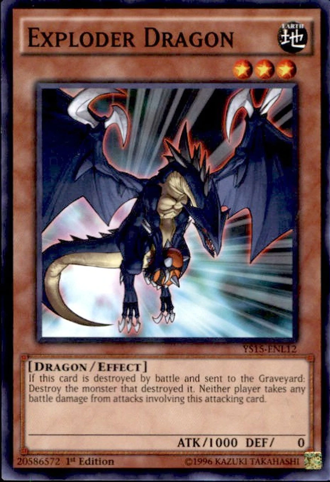 Exploder Dragon [YS15-ENL12] Shatterfoil Rare | Game Master's Emporium (The New GME)