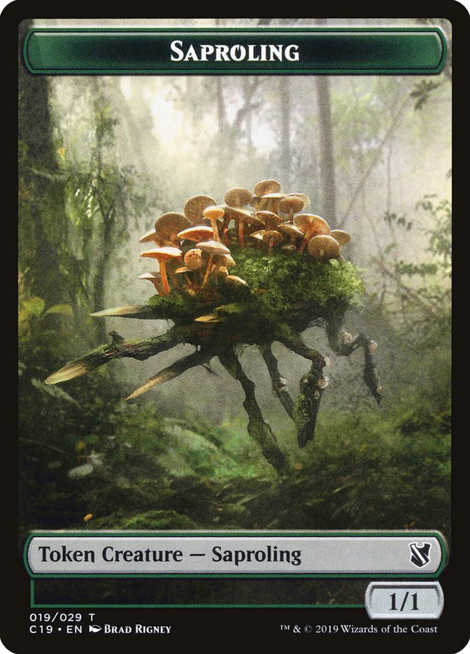 Saproling Token [Commander 2019 Tokens] | Game Master's Emporium (The New GME)