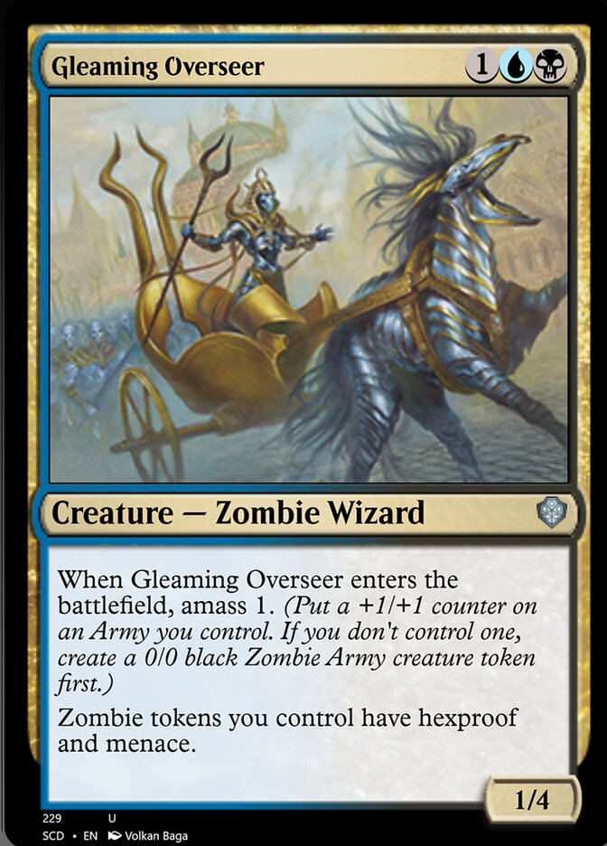 Gleaming Overseer [Starter Commander Decks] | Game Master's Emporium (The New GME)