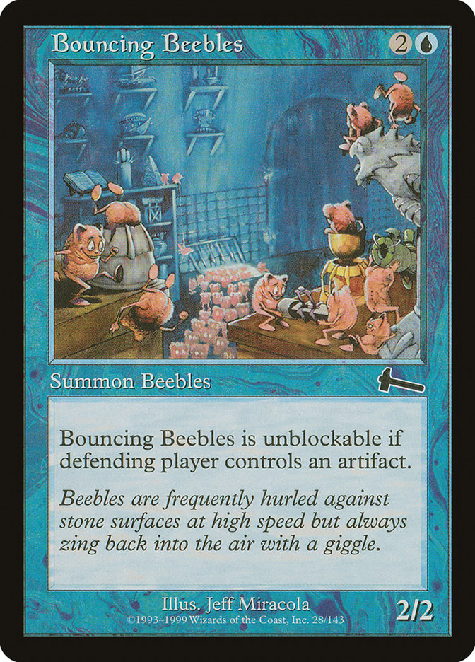 Bouncing Beebles [Urza's Legacy] | Game Master's Emporium (The New GME)