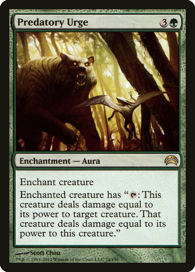 Predatory Urge [Planechase 2012] | Game Master's Emporium (The New GME)