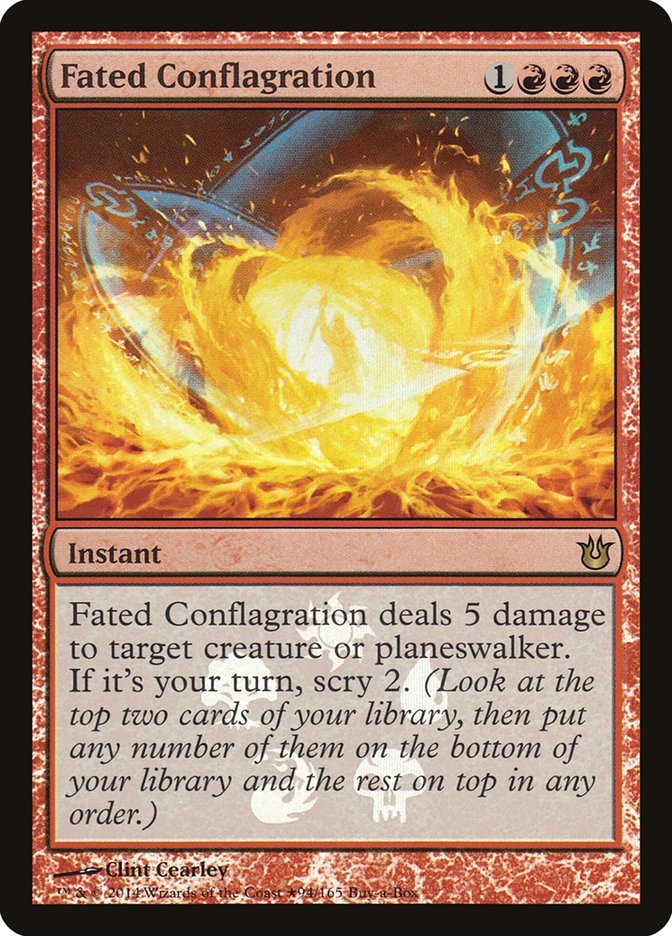 Fated Conflagration (Buy-A-Box) [Born of the Gods Promos] | Game Master's Emporium (The New GME)