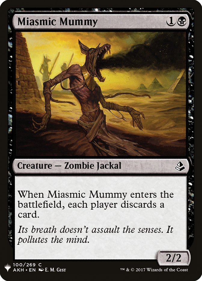 Miasmic Mummy [Mystery Booster] | Game Master's Emporium (The New GME)