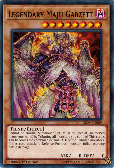 Legendary Maju Garzett [SR06-EN009] Common | Game Master's Emporium (The New GME)