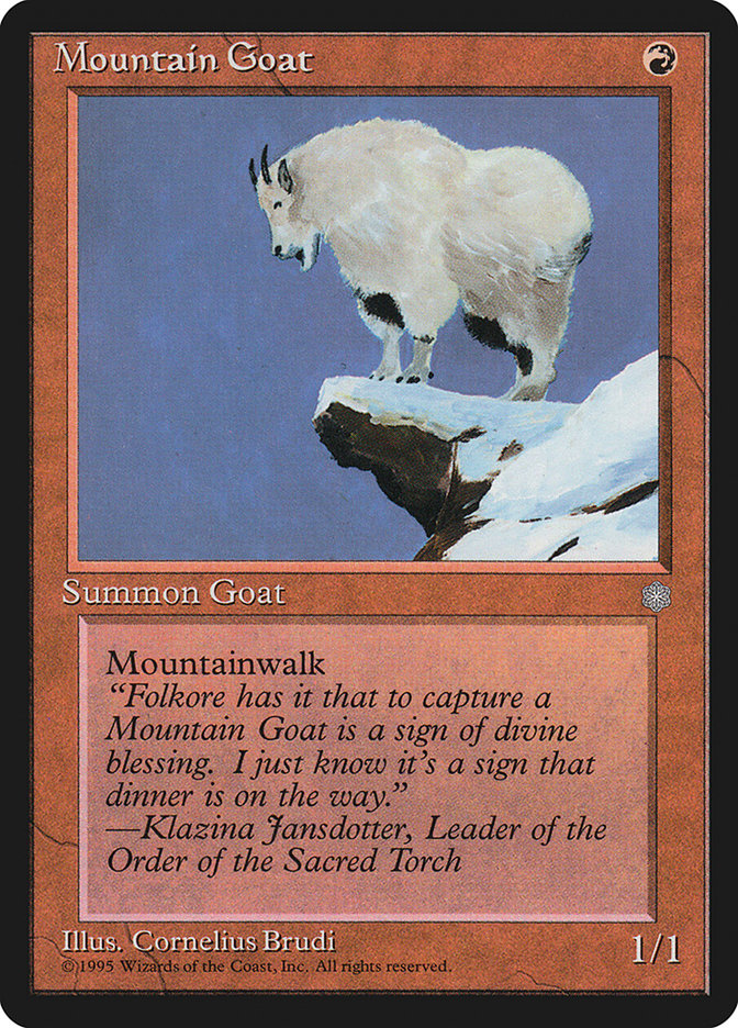 Mountain Goat [Ice Age] | Game Master's Emporium (The New GME)