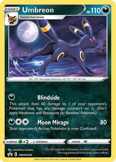 Umbreon (SWSH129) [Sword & Shield: Black Star Promos] | Game Master's Emporium (The New GME)