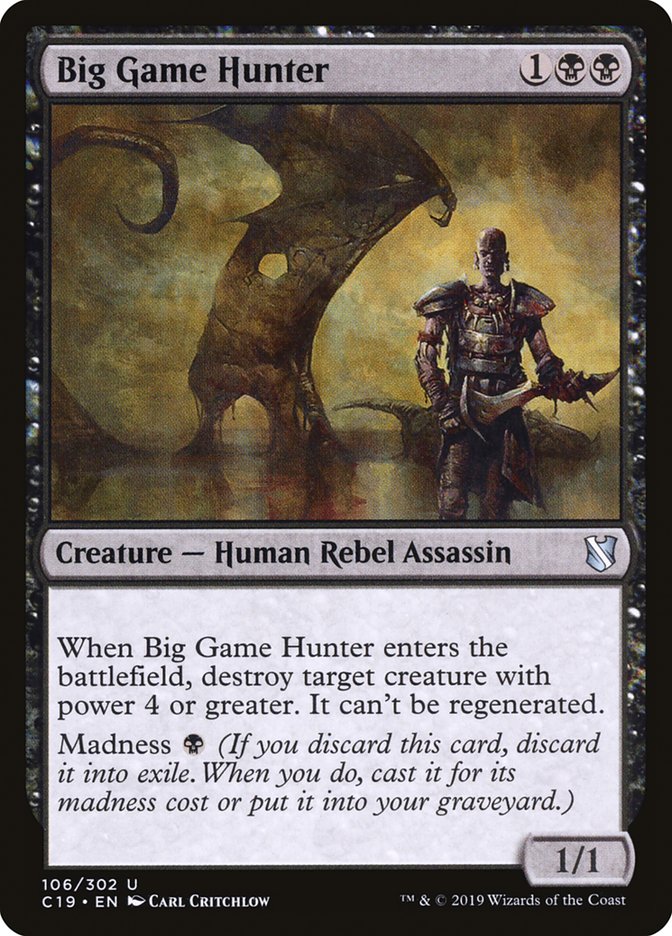 Big Game Hunter [Commander 2019] | Game Master's Emporium (The New GME)