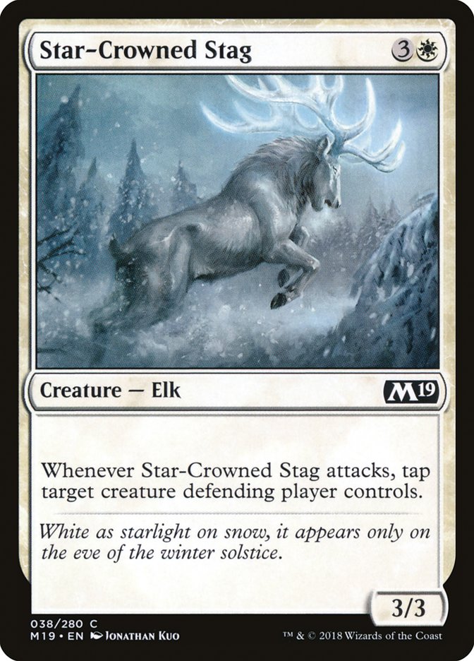 Star-Crowned Stag [Core Set 2019] | Game Master's Emporium (The New GME)