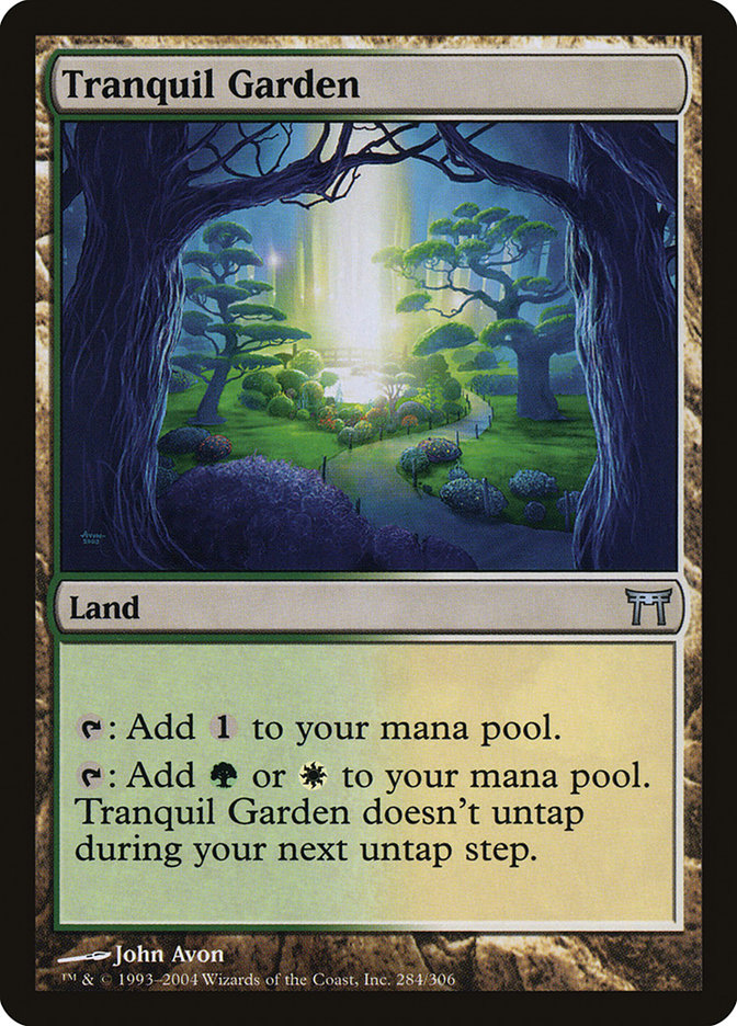 Tranquil Garden [Champions of Kamigawa] | Game Master's Emporium (The New GME)