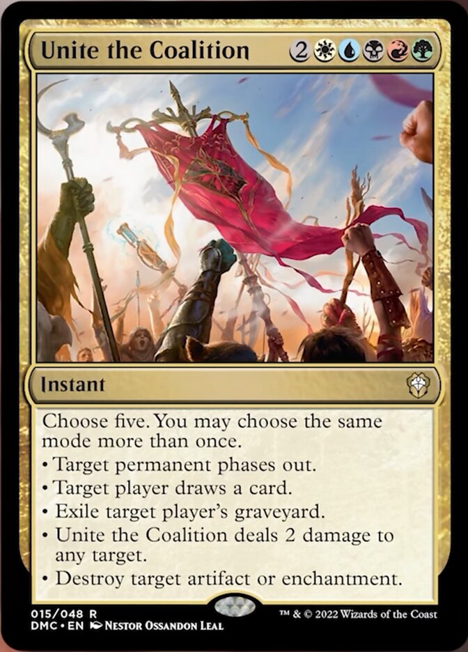 Unite the Coalition [Dominaria United Commander] | Game Master's Emporium (The New GME)