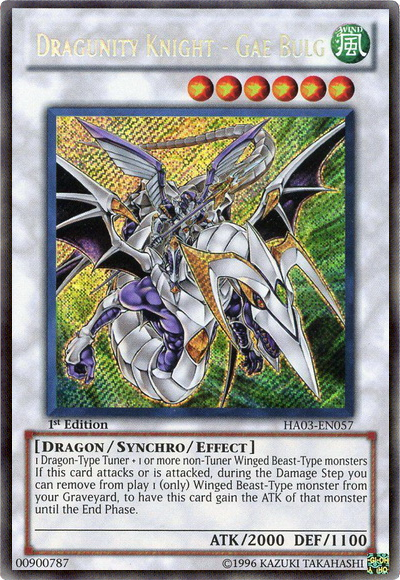 Dragunity Knight - Gae Bulg [HA03-EN057] Secret Rare | Game Master's Emporium (The New GME)